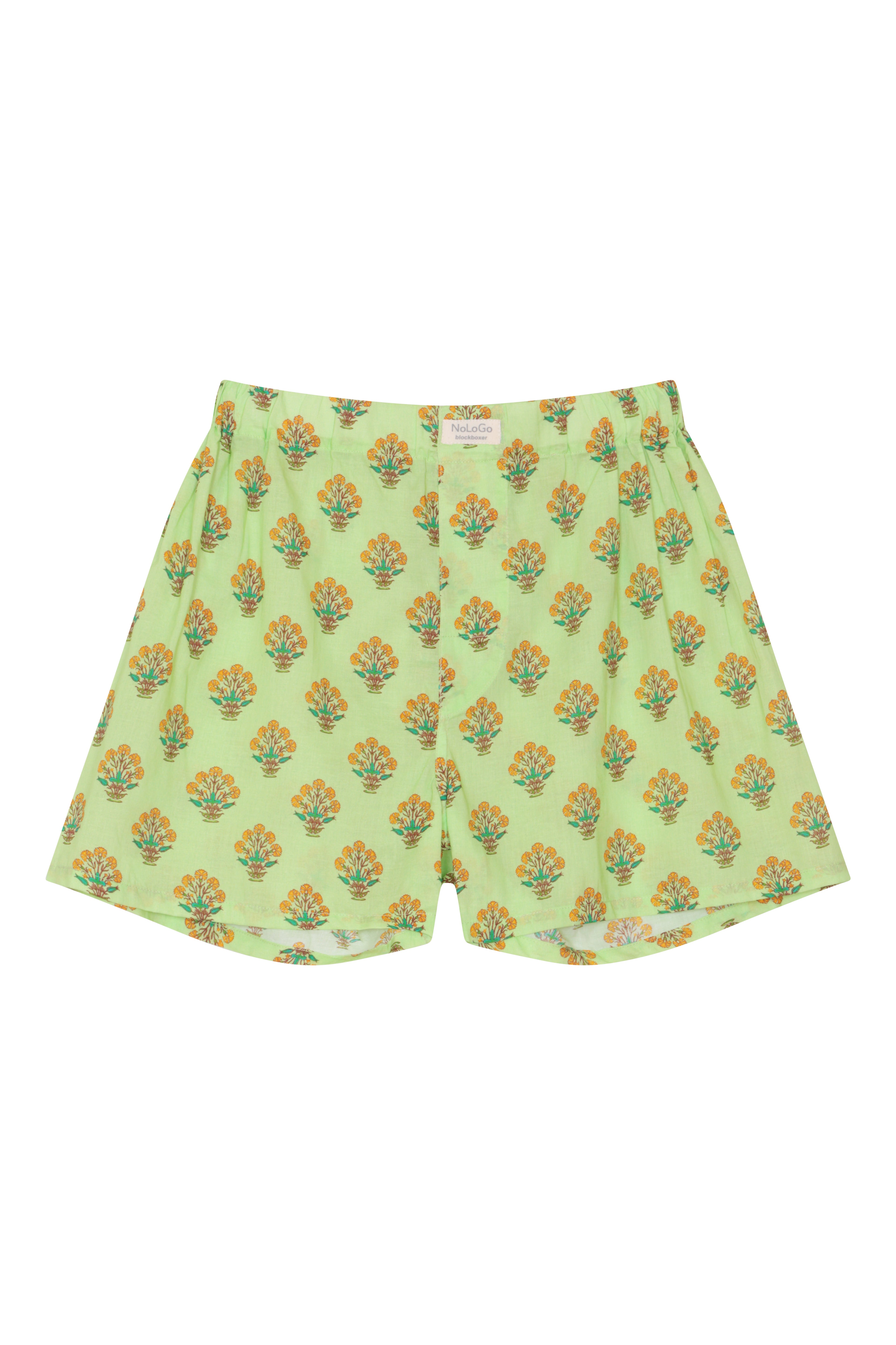 Pallis  Boxer Short Cotton Lime