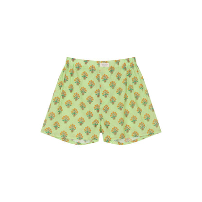 Pallis  Boxer Short Cotton Lime