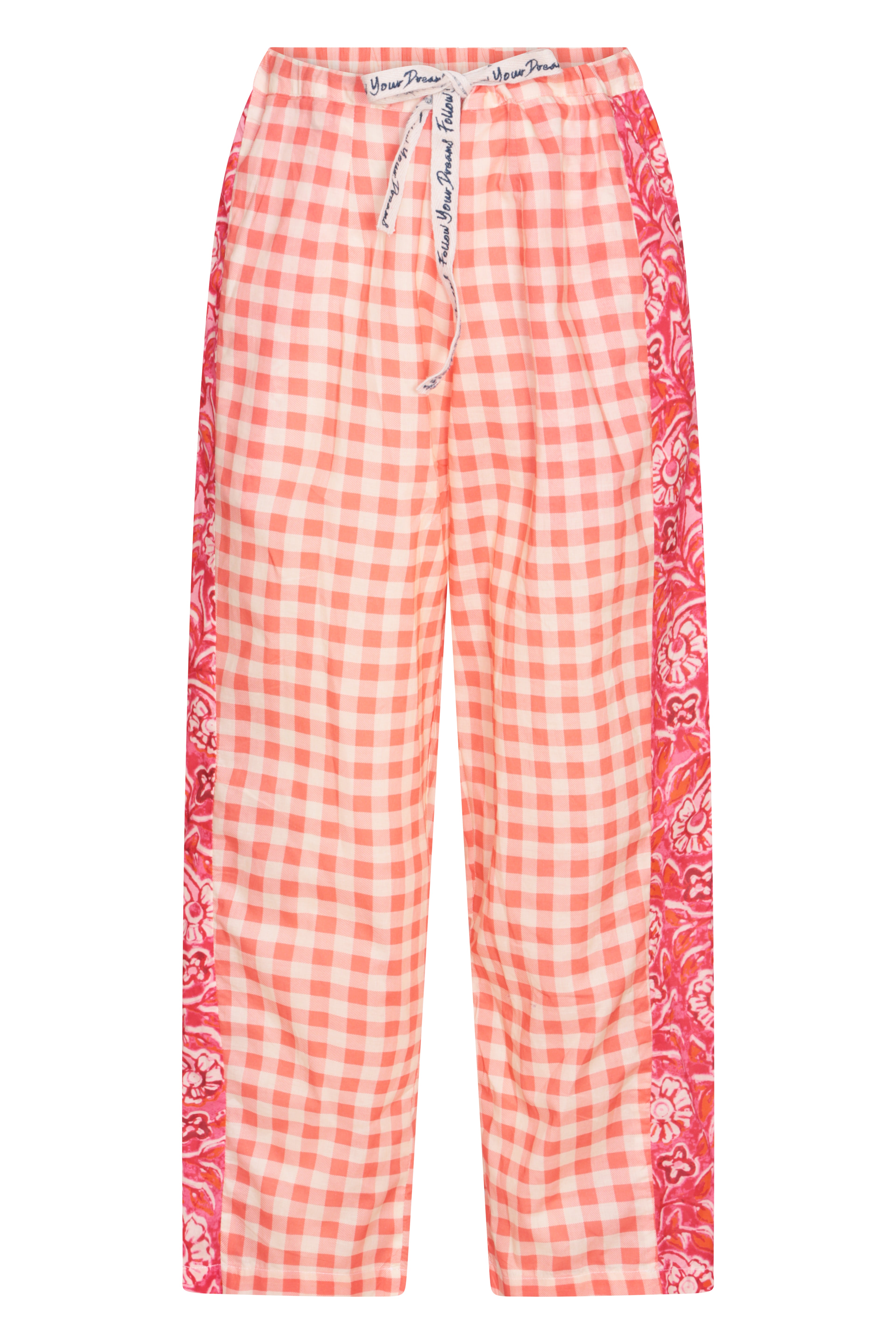 PJ Mix Match Cosmos and  Pink Check Woman&