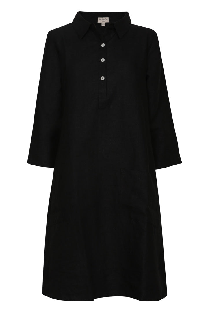 Up Town Linen Shirt Dress - Arriving March 2025